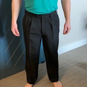 Perry Ellis Black Dress Pant 34x32